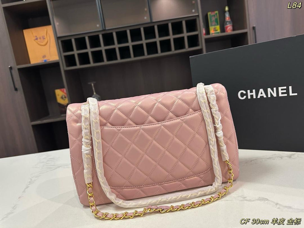 Blush pink quilted bag *PRE ORDER*