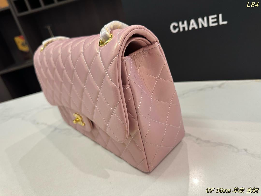 Blush pink quilted bag *PRE ORDER*