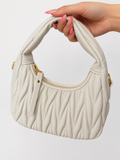 Quilted shoulder bag