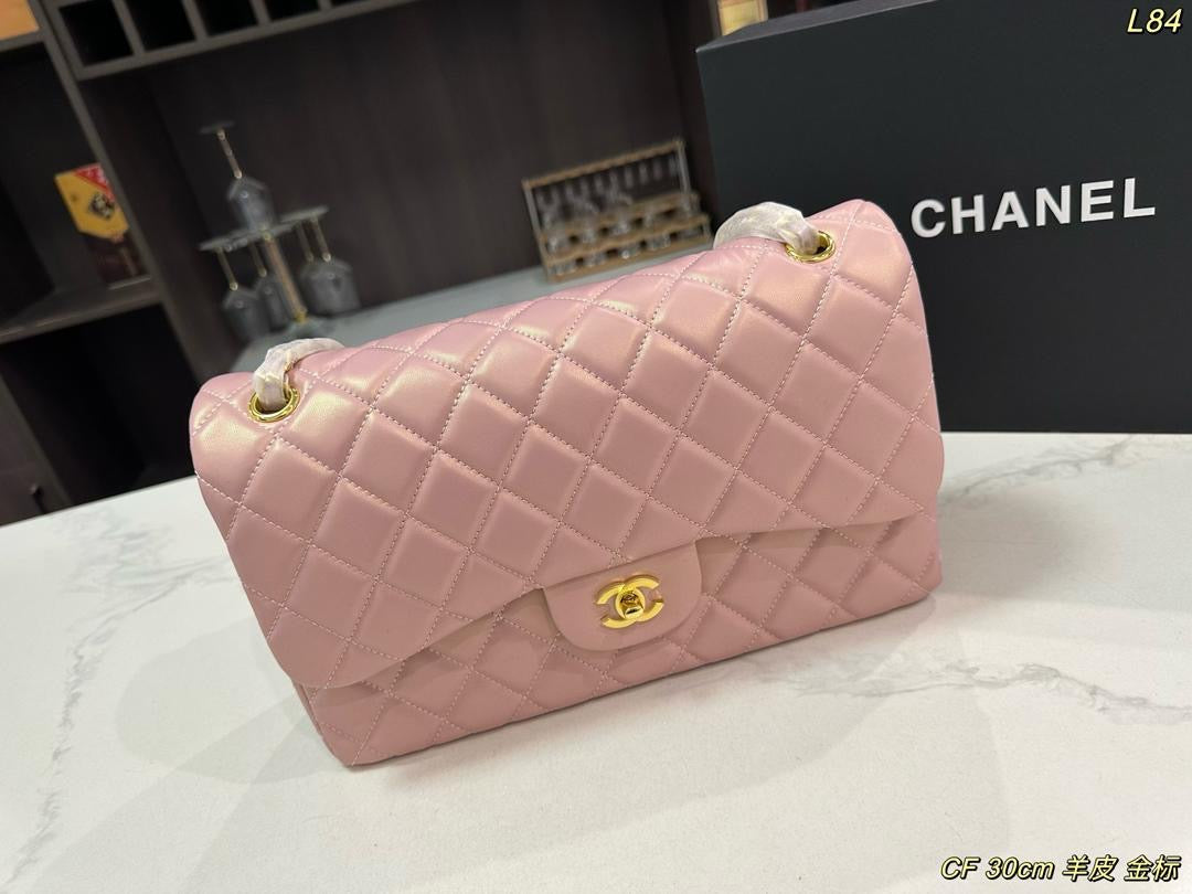 Blush pink quilted bag *PRE ORDER*