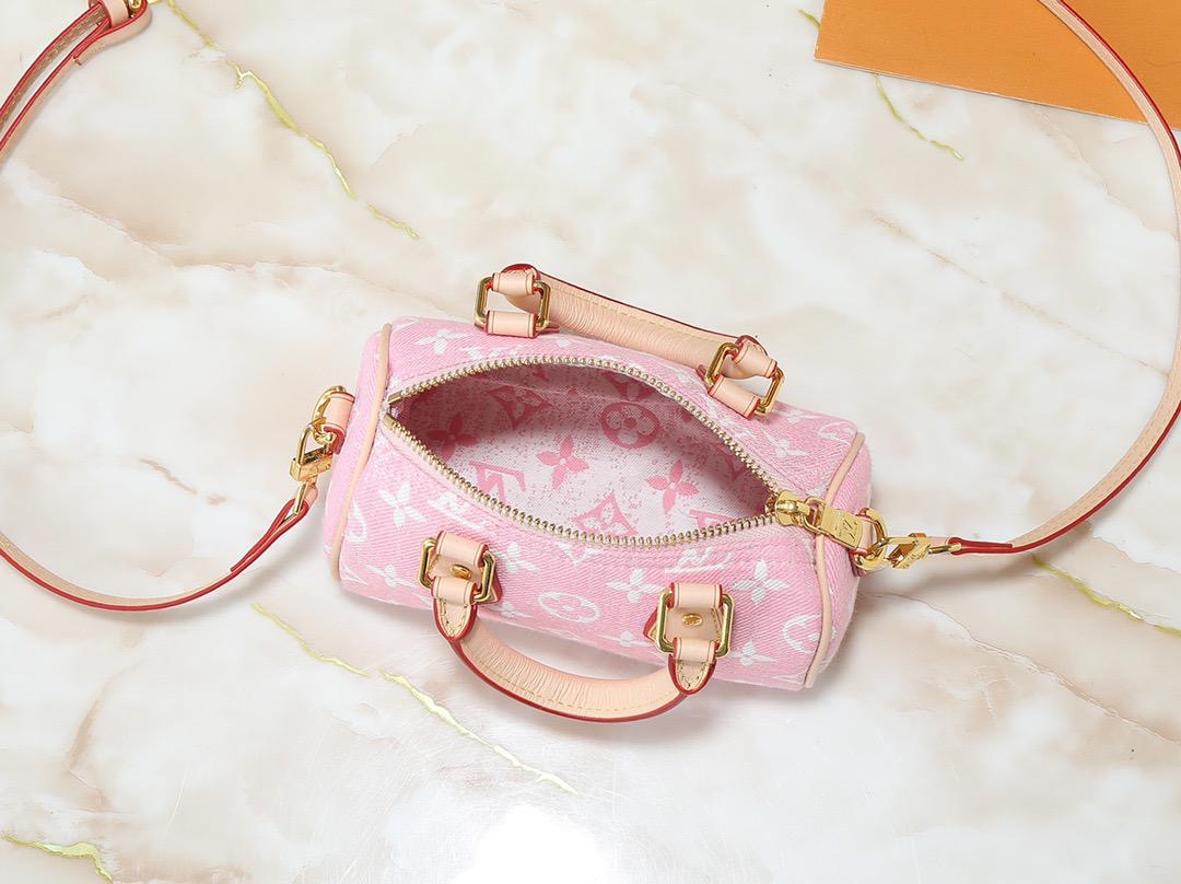 Mini 16cm Baby Pink Monogram Bag *PRE-ORDER*