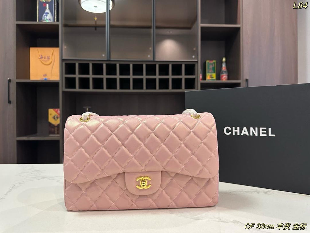 Blush pink quilted bag *PRE ORDER*