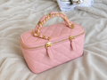 Pink vanity bag