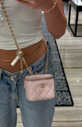 Baby pink mini vanity bag *PRE ORDER*