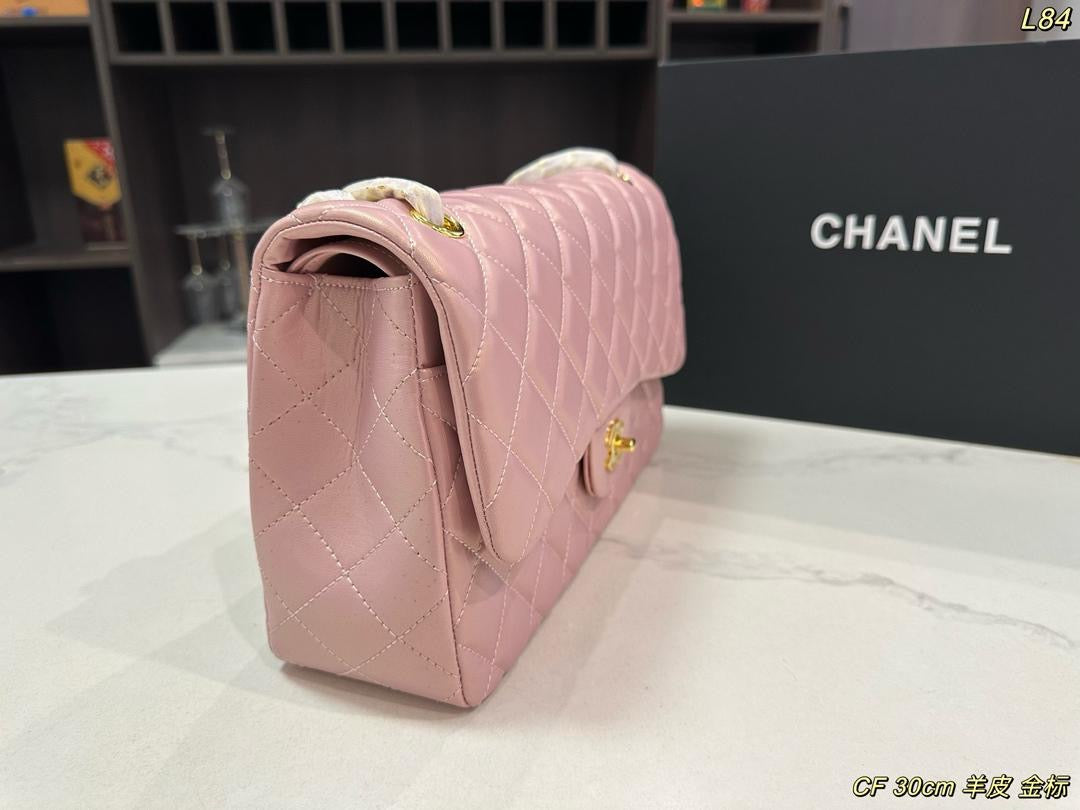 Blush pink quilted bag *PRE ORDER*