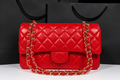 Red classic flap bag *pre order*
