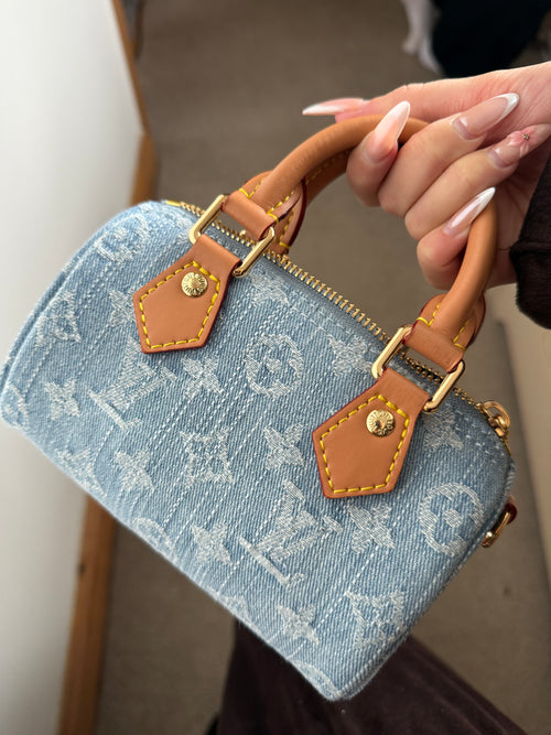 Mini Denim Bag | 16cm